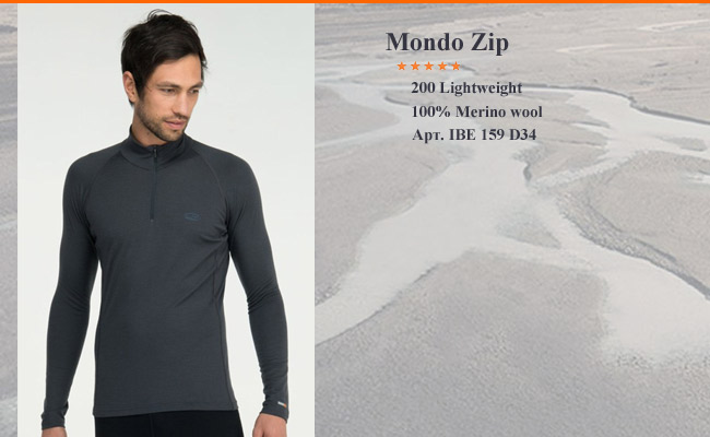  	Icebreaker BF 200 Mondo Zip | .IBE 159 D34 