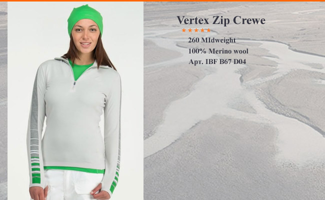 Icebreaker BF 260 Vertex Zip  - .IBF B67 D04
