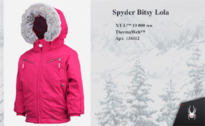 Куртка Spyder Bitsy Lola | Hot Pink