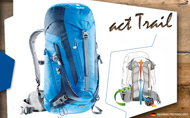 Deuter ACT Trail 24 | 3033 ocean-midnigh