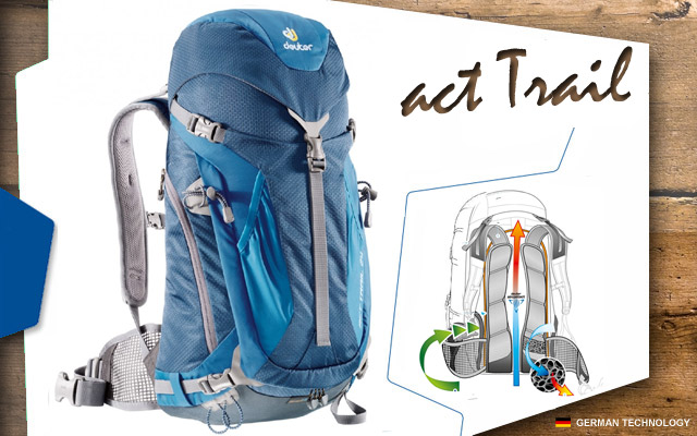 Deuter ACT Trail 24 | 7230 midnight-storm