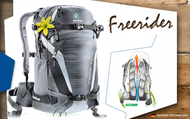 Deuter Freerider 24 SL | 4750 anthracite-black