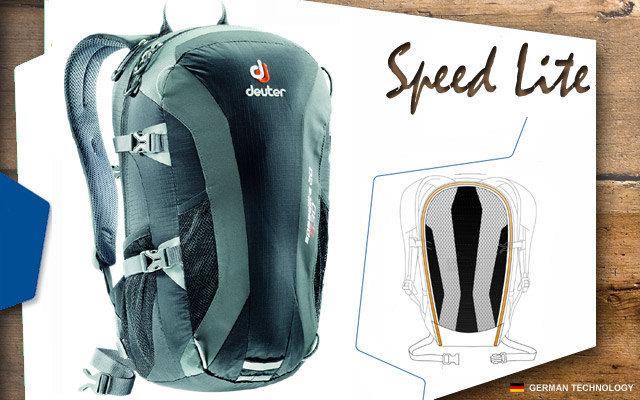  Deuter Speed lite 20 | 7410 black-granite