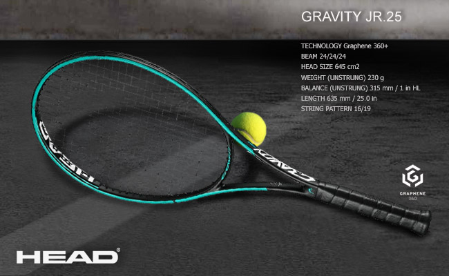  Head Graphene 360+ Gravity JR.25 2019  