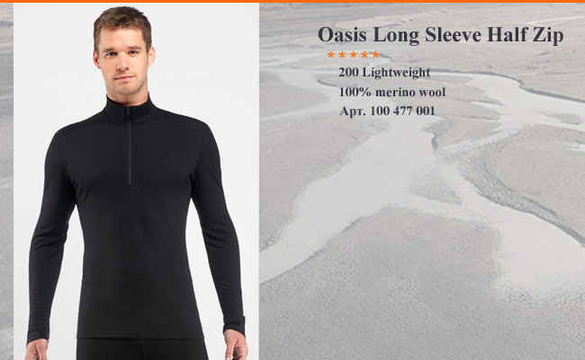 Oasis Long Sleeve Half Zip | . 100 477 001