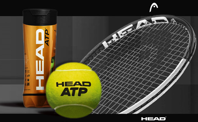 Теннисные мячи Head ATP | 3 мяча в упаковке 