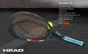 Теннисные ракетки Head Novak 21 | 235528   