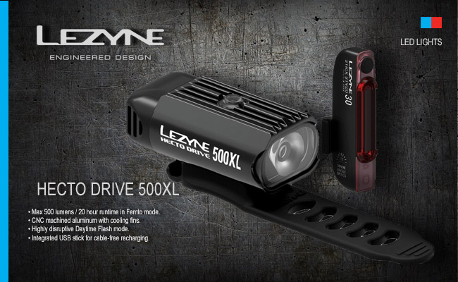  	 Lezyne Hecto Drive 500XL | STICK DRIVE 