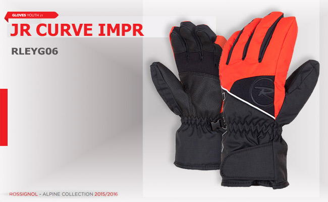 Rossignol JR CURVE IMPR  | Blaze red 389