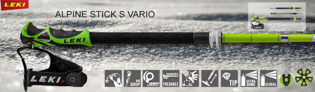  Alpinestick S Vario Faltstock 110-130cm | 632 2707