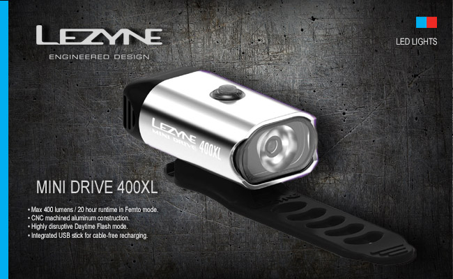    Lezyne MINI DRIVE 400XL | Silver