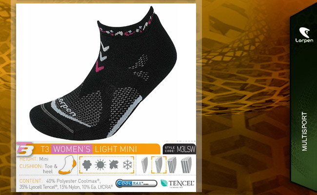 Lorpen T3 Women's Light Mini | M3LSW 4470 Black