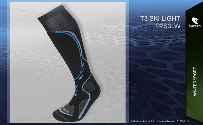 Lorpen womens T3 Ski Light | S3LW 4514 Black   