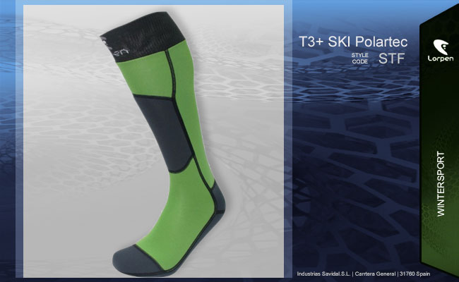 Lorpen Mens T3 + Ski Polartec | STF 311 Green