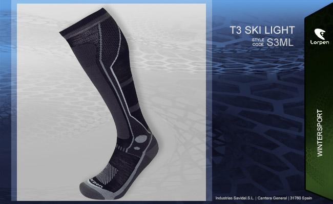  	Lorpen mens T3 Ski Light | S3ML 9937 Black
