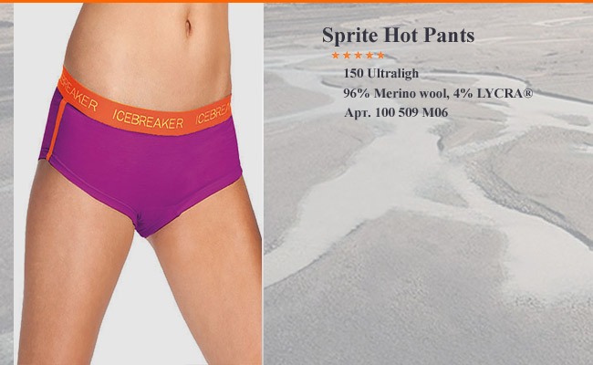Icebreaker Sprite Hot Pants | 100 509 601  