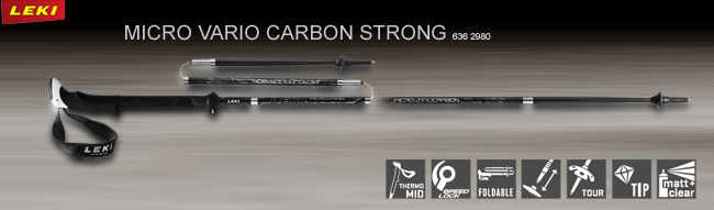 Leki Micro Vario Carbon Strong 636 2980
