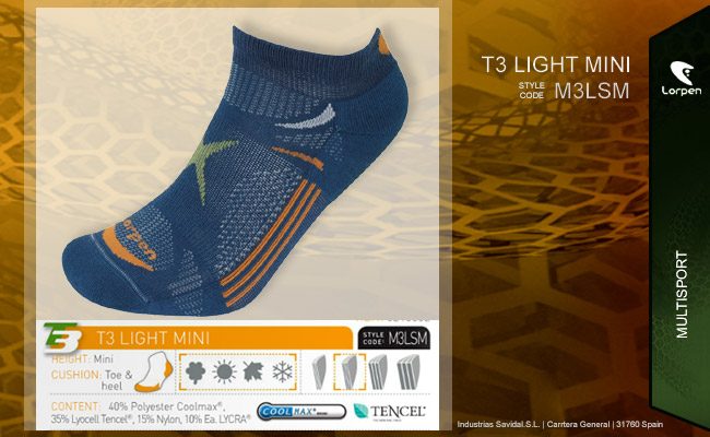  Lorpen T3 Light Mini | M3LSM 4431 Cadet Blue