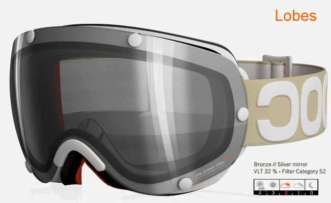 POC Lobes | Beige Silver