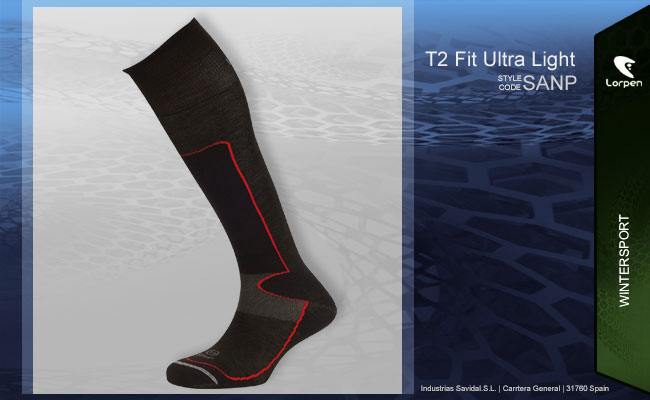 Lorpen T2 Precision Fit Ultralight  | SANP 521 Black