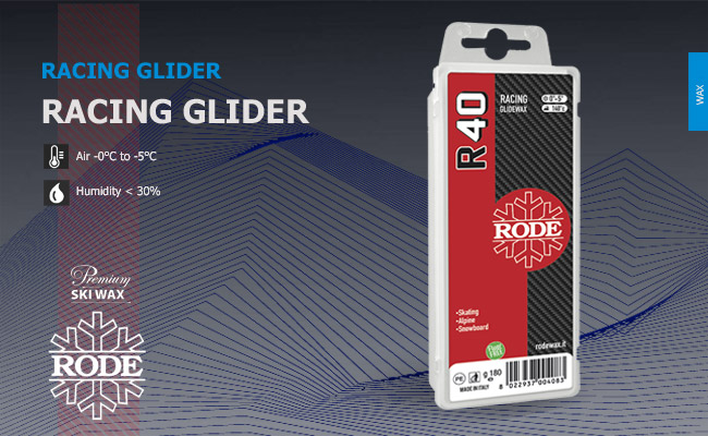  	   Rode Racing Glider | red 180 gr   