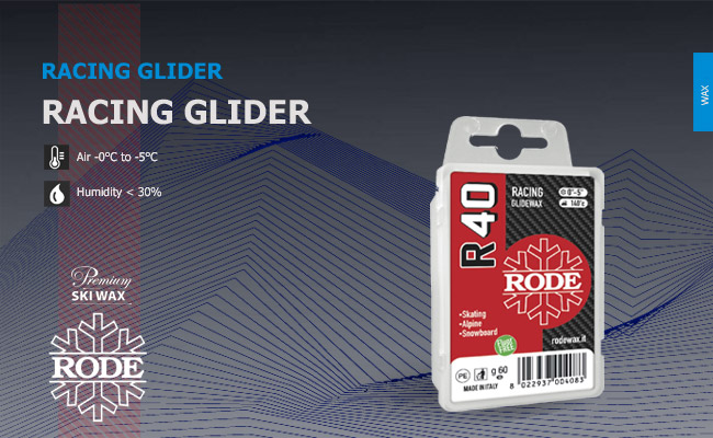  	   Rode Racing Glider | red 60 gr  