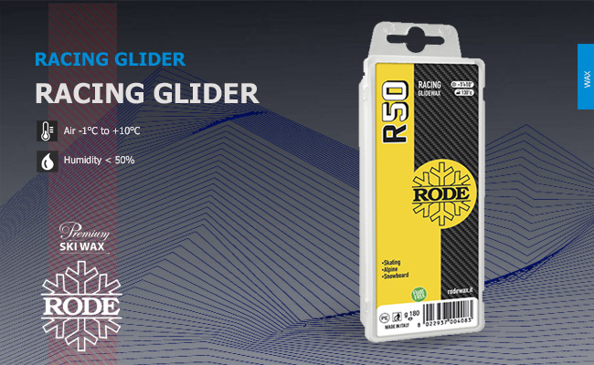  	   Rode Racing Glider | yellow 180 gr 