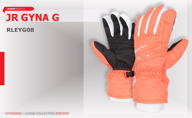 Rossignol JR GYNA Gloves | Light Coral 