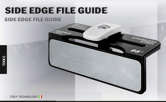 Skiman Side Edge File Guide Stainless Steel