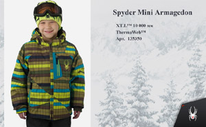 Детская куртка Spyder Mini Armagedon