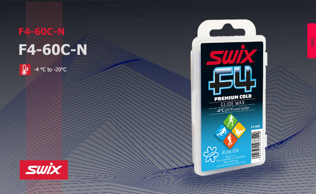 Swix F4-60C-N Glidewax 60g Cold , no cork