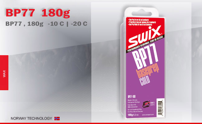 Swix Base Prep Wax BP77 180 