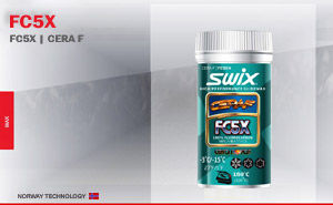 Swix FC5X Cera F powder | t. возд. -3°C до -15°C, 30g