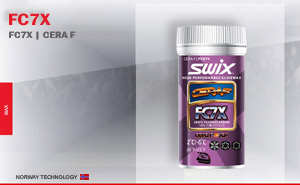 Swix FC7X Cera F powder | t.возд. +2°C до -6°C, 30g