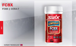 Swix FC8X Cera F powder | t. . +4C  -4C, 30g