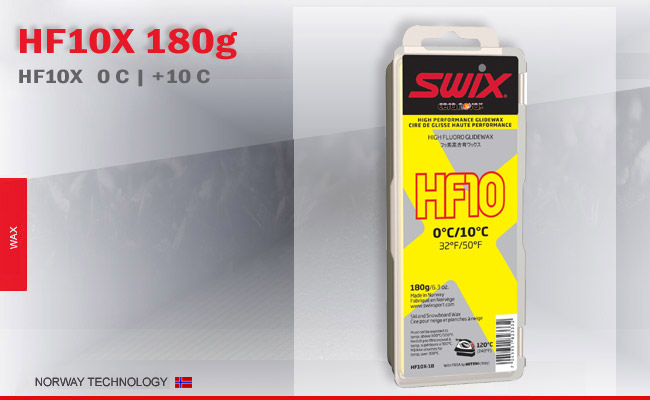 Swix HF10X 180 |  0  +10   	