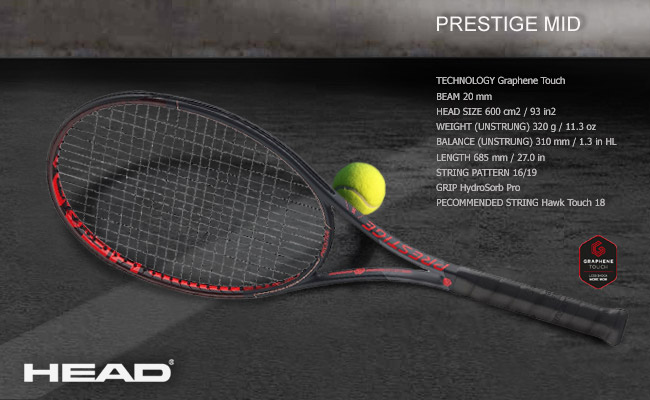  Head Graphene Touch Prestige MID 