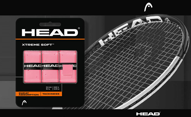 Овергрип на ракетку HEAD XtremeSoft | Pink  3шт