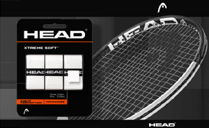  	Овергрип на ракетку HEAD XtremeSoft | White 3шт   