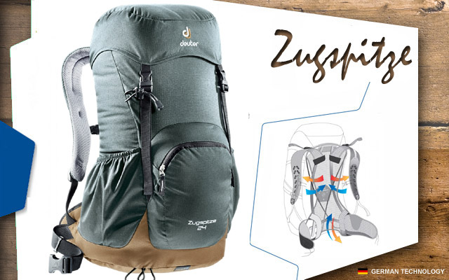  Deuter Zugspitze 24 | 3608 midnight-lion